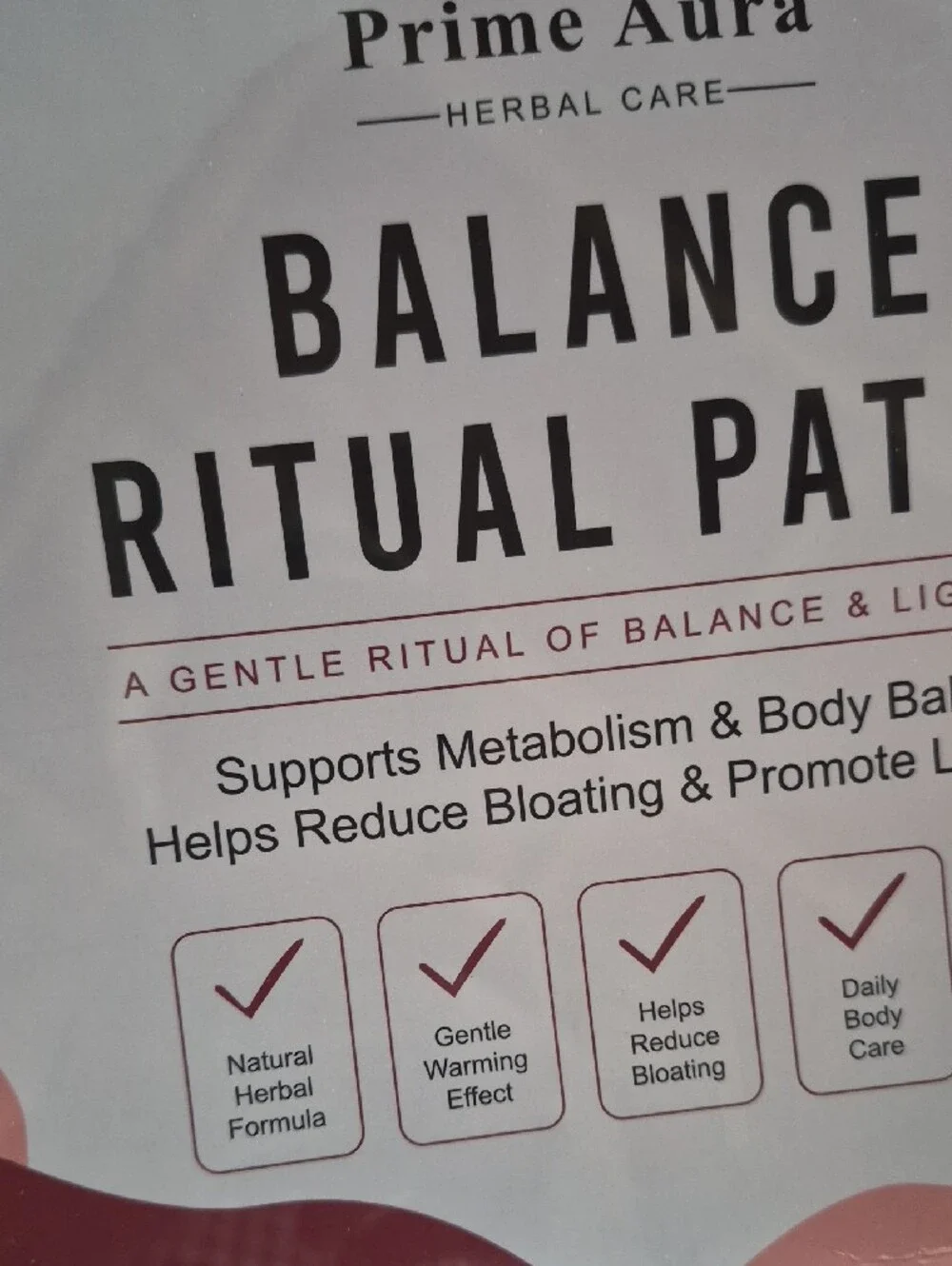 Balance Ritual Patch - New.